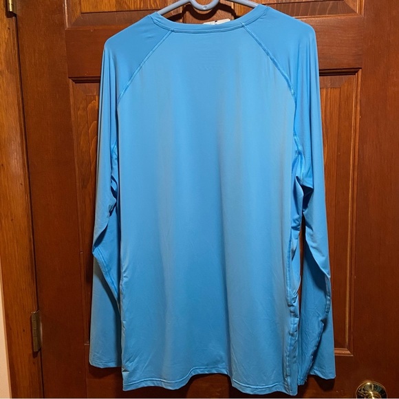 IUGA Rash Guard Too for Women UPF 50+ Protection Clothing Aqua Blue XXL - Picture 9 of 10